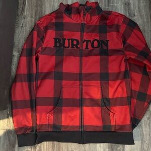 Burton Men's Red and Black Jacket